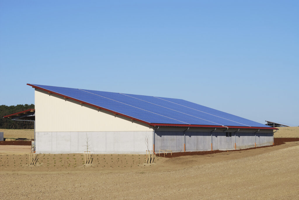 Installation photovoltaïque sur hangar Installation photovoltaïque sur hangar